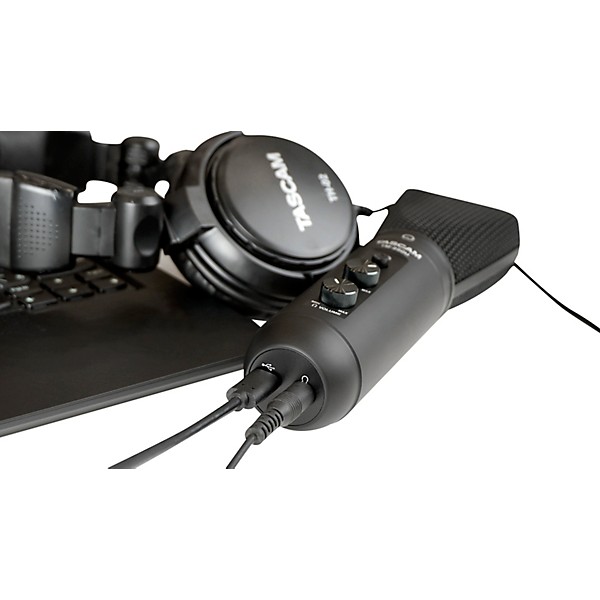 TASCAM TM-250U USB Condenser Microphone for Podcasting, Conferencing, and Computer Recording