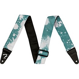 Fender Tie Dye Acid Wash Strap Teal 2 in.