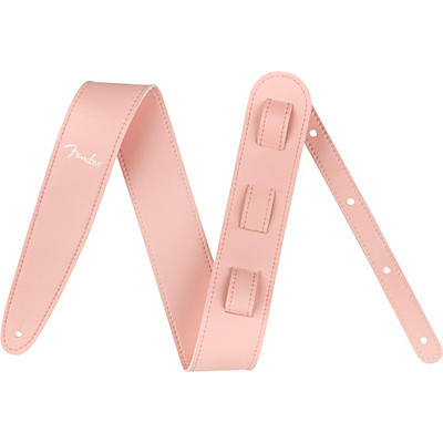 Fender Vegan Leather Strap Shell Pink 2.5 In. for sale