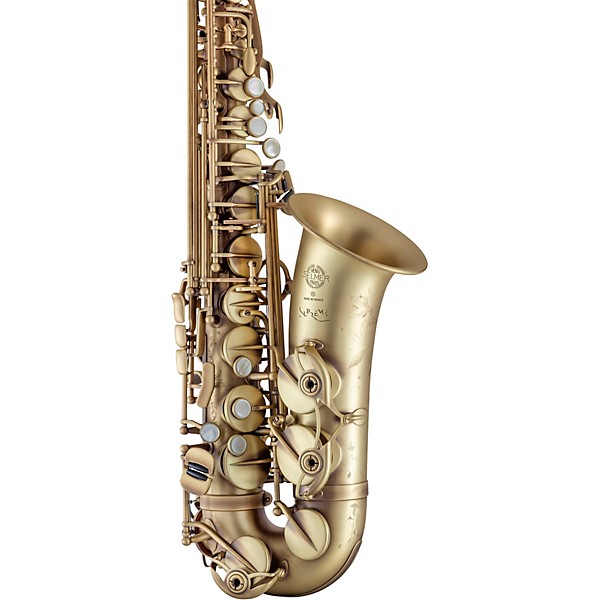 Selmer Paris 92 Supreme Professional Alto Saxophone Antique Matte Antique Matte Keys