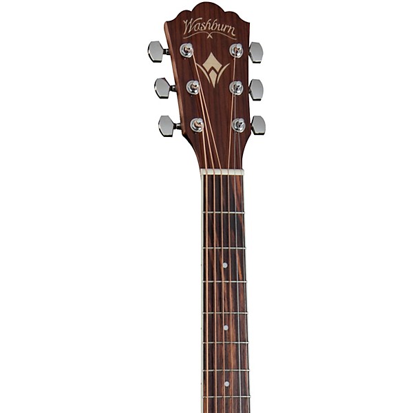 Open Box Washburn F11S Heritage 10 Series Folk Acoustic Guitar Level 2 Natural 197881171919