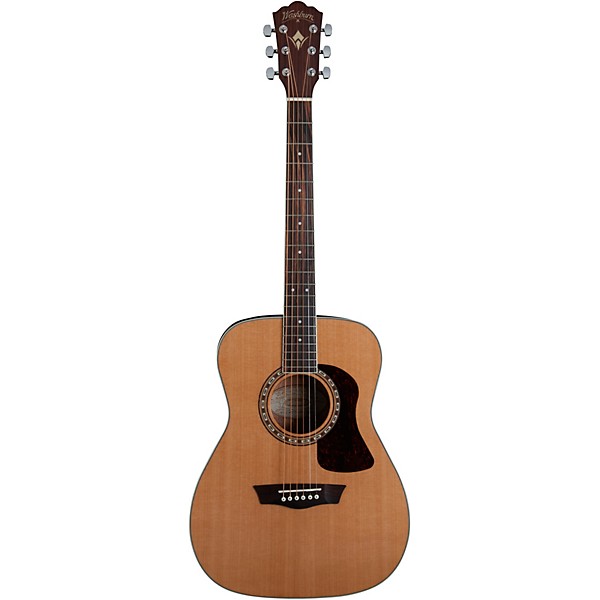 Open Box Washburn F11S Heritage 10 Series Folk Acoustic Guitar Level 2 Natural 197881171919