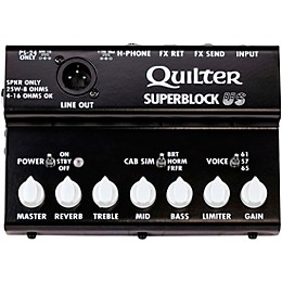 Open Box Quilter Labs SUPERBLOCK US 25W Guitar Amp Head Level 1 Black