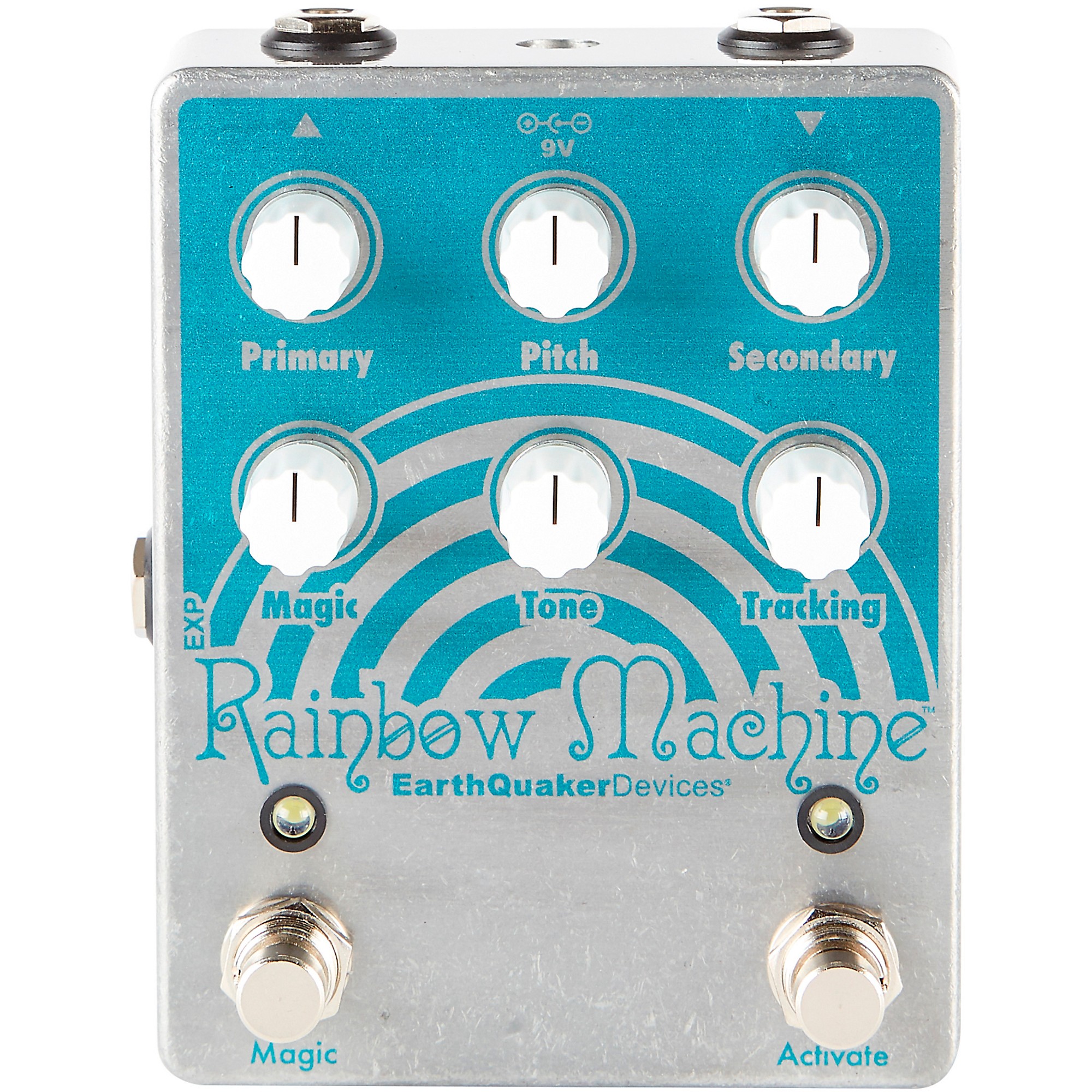 Clearance EarthQuaker Devices Rainbow Machine V2 Polyphonic Pitch Shifter  Effects Pedal Teal
