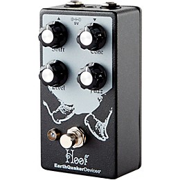 EarthQuaker Devices Hoof V2 Fuzz Effects Pedal Black
