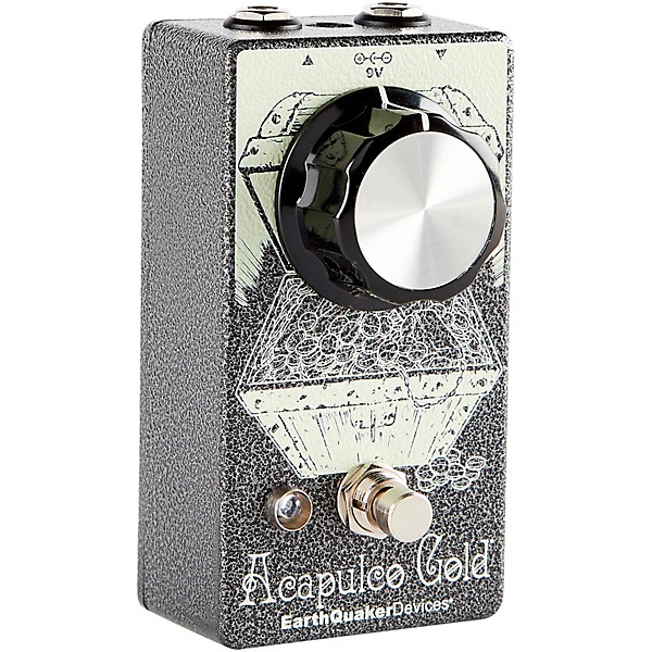 EarthQuaker Devices Acapulco Gold V2 Power Amp Distortion Effects Pedal Pale Yellow
