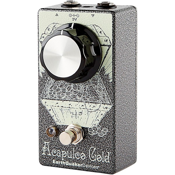 EarthQuaker Devices Acapulco Gold V2 Power Amp Distortion Effects Pedal Pale Yellow
