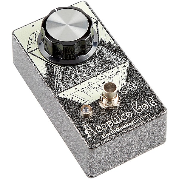 EarthQuaker Devices Acapulco Gold V2 Power Amp Distortion Effects Pedal Pale Yellow