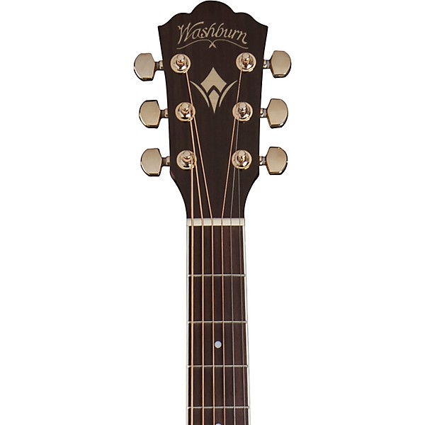 Washburn J40SCE Heritage 40 Series Jumbo Acoustic Electric Guitar Natural