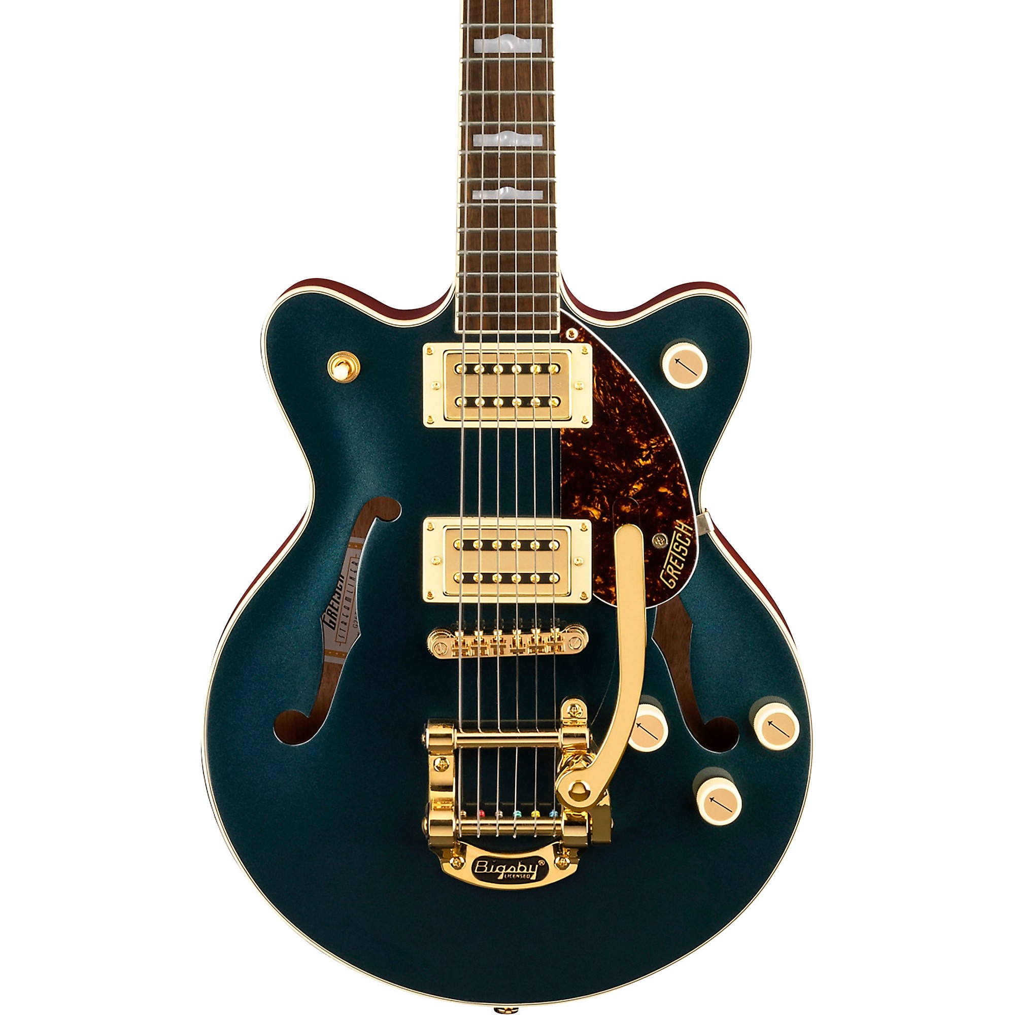 Gretsch Guitars G2657TG Streamliner Center Block Jr. Double-Cut With Bigsby  Limited-Edition Electric Guitar Midnight Sapphire