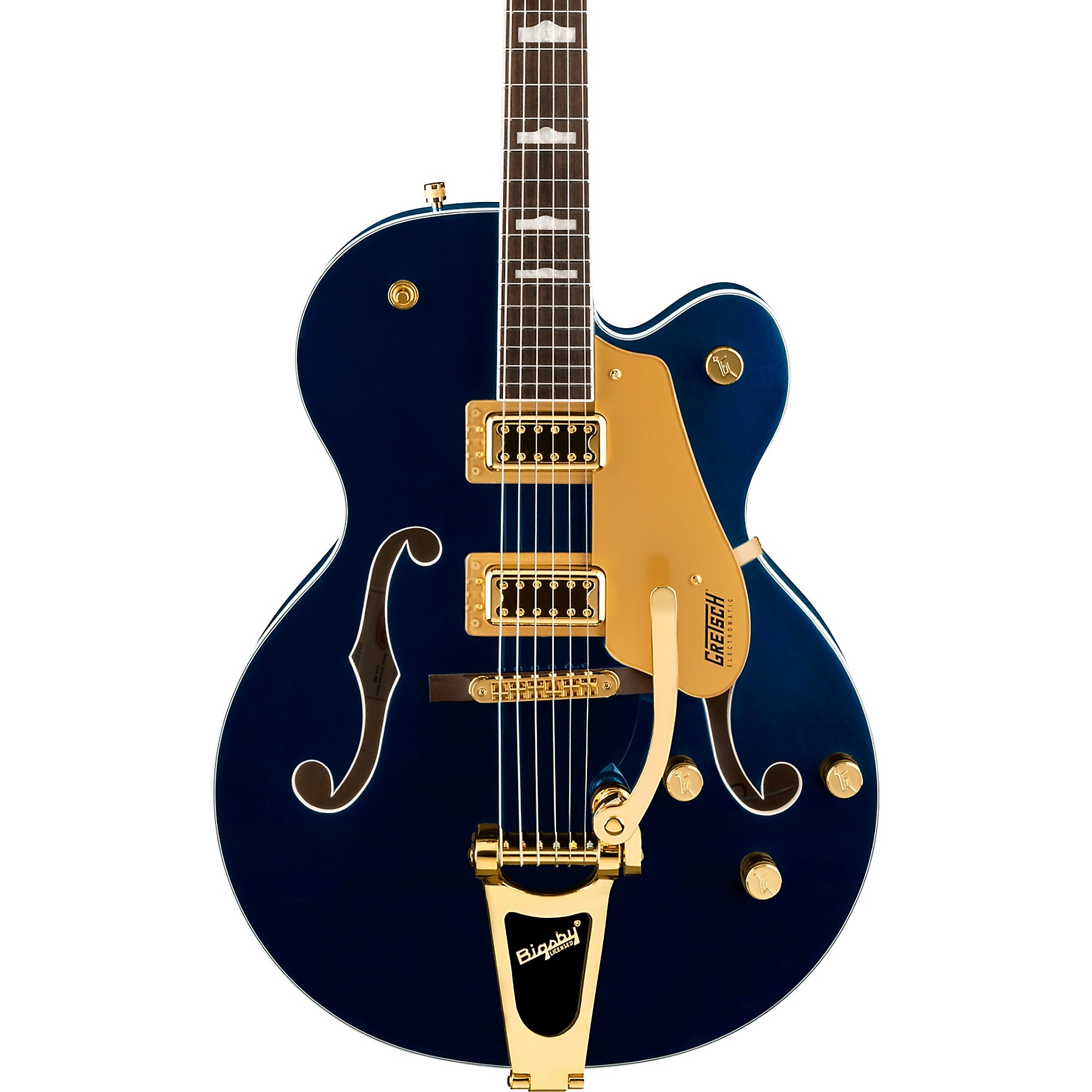 Gretsch Guitars G5427TG Electromatic Hollowbody Single-Cut With Bigsby  Limited-Edition Electric Guitar Midnight Sapphire