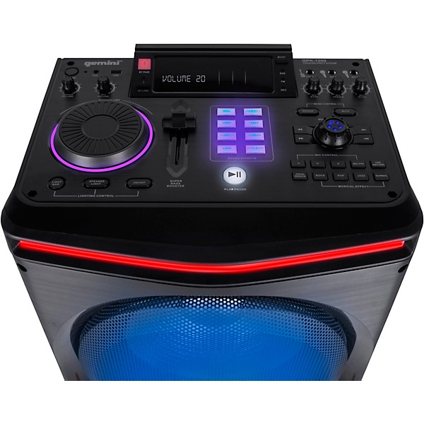 Gemini GPK-1200 Home Karaoke Party Speaker