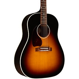 Gibson J-45 Standard Left-Handed Acoustic-Electric Guitar Vintage Sunburst