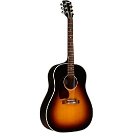 Gibson J-45 Standard Left-Handed Acoustic-Electric Guitar Vintage Sunburst