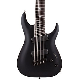 Open Box Schecter Guitar Research C-8 MS SLS Elite Evil Twin Level 1 Satin Black