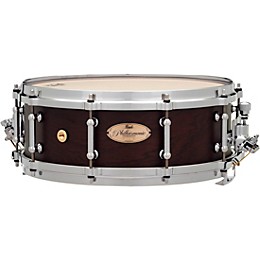 Pearl Philharmonic African Mahogany Snare Drum 14 x 5 in. Matte Walnut Mahogany