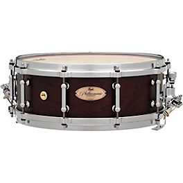 Pearl Philharmonic African Mahogany Snare ... Pearl Philharmonic African Mahogany Snare Drum 14 x 5 in. Matte Walnut Mahogany