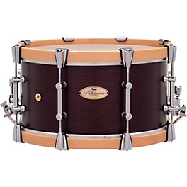 Pearl Philharmonic African Mahogany Snare ... Pearl Philharmonic African Mahogany Snare Drum 15 x 8 in. Matte Walnut Mahogany