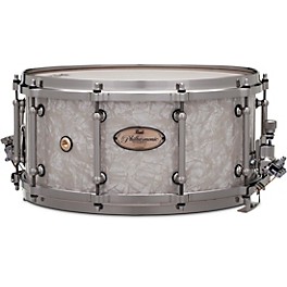 Pearl Philharmonic Maple Snare Drum 13 x 4 in... Pearl Philharmonic Maple Snare Drum 14 x 6.5 in. Nicotine White Marine Pearl