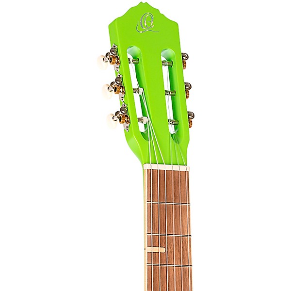 Ortega Gaucho Parlor Classical Guitar Green Apple