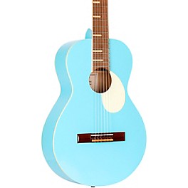 Ortega Gaucho Parlor Classical Guitar Green Apple Ortega Gaucho Parlor Classical Guitar Sky Blue