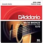 D'Addario EJ12 80/20 Bronze Medium Acoustic Guitar Strings 10 Pack