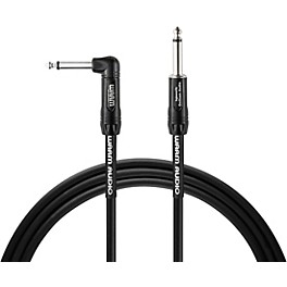 Open Box Warm Audio Pro Series Straight to Right Angle Instrument Cable Level 1 10 ft. Black