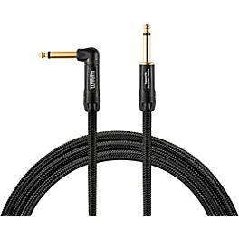 Warm Audio Premier Series Straight to Righ... Warm Audio Premier Series Straight to Right Angle Instrument Cable 10 ft. Black