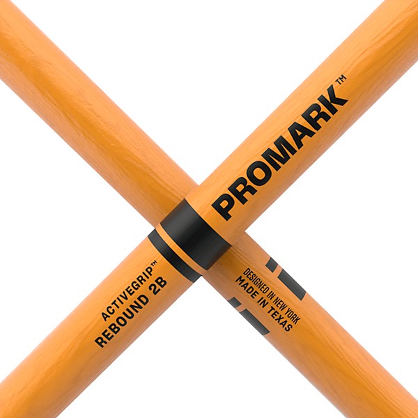Promark Rebound ActiveGrip Clear Acorn Tip Drum Stick 2B