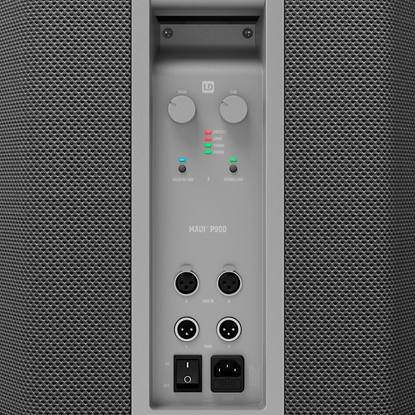 Open Box LD Systems MAUI P900 G Subfoowfer For PA System, Grey Level 1