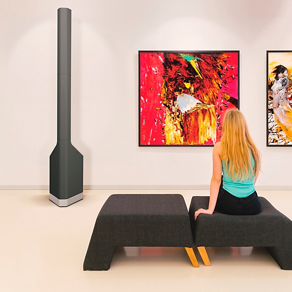 Open Box LD Systems MAUI P900 G Subfoowfer For PA System, Grey Level 1