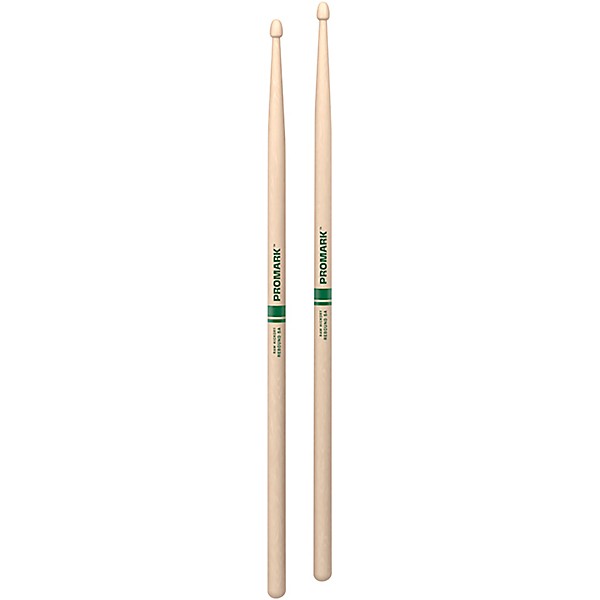 Promark Rebound Raw Hickory Acorn Tip Drum Sticks 5A