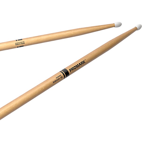 Promark Rebound Hickory Drum Sticks 5B Nylon