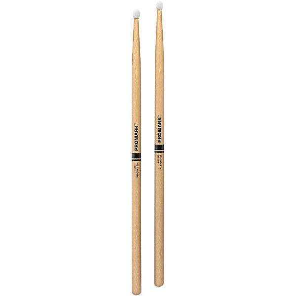 Promark Rebound Hickory Drum Sticks 2B Nylon