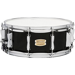 Yamaha Raven Black Stage Custom Birch Snare with Road Runner Bag