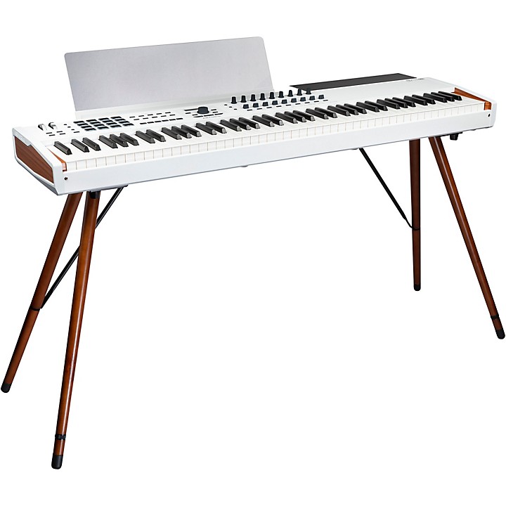 kone periskop udpege Arturia KeyLab 88 MKII Keyboard Controller and Matching Wooden Legs White |  Guitar Center