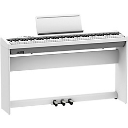 Roland FP-30X Digital Piano With Matching Stand and P... Roland FP-30X Digital Piano With Matching Stand and Pedalboard White