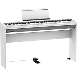 Roland FP-30X Digital Piano With Matching Sta... Roland FP-30X Digital Piano With Matching Stand and DP-10 Damper Pedal White