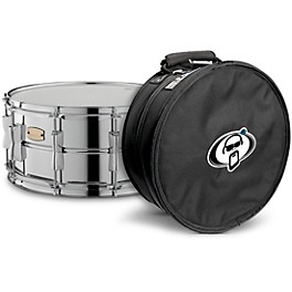 Yamaha Stage Custom Steel Snare With Protection Racket Case