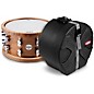 PDP by DW Limited-Edition Dark Stain Walnut and Maple Snare With Walnut Hoops and Chrome Hardware and SKB Case thumbnail