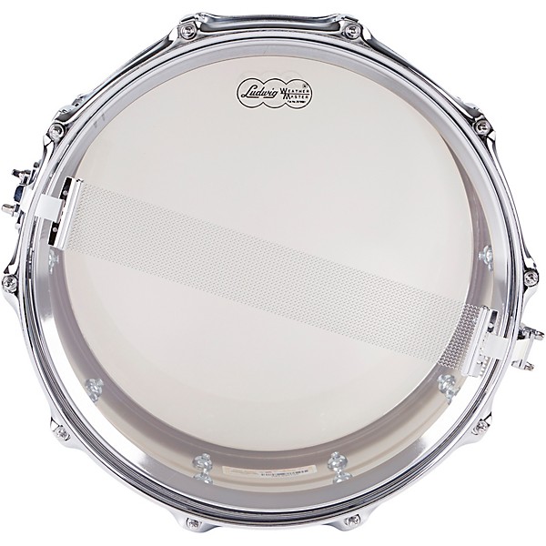 Ludwig Supraphonic Snare Drum Chrome With Road Runner Bag