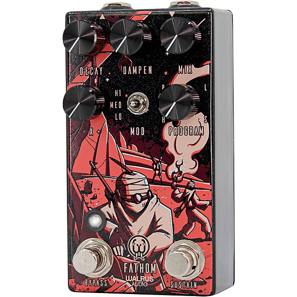 【新品同様】 Walrus Audio Fathom リバーブ WALRUS AUDIO FATHOM Multi Function Reverb｜ミュージックランドKEY