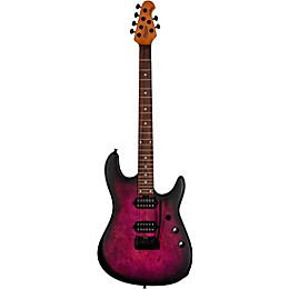 Sterling by Music Man Jason Richardson Cutlass Signature Electric Guitar Cosmic Purple Burst Satin