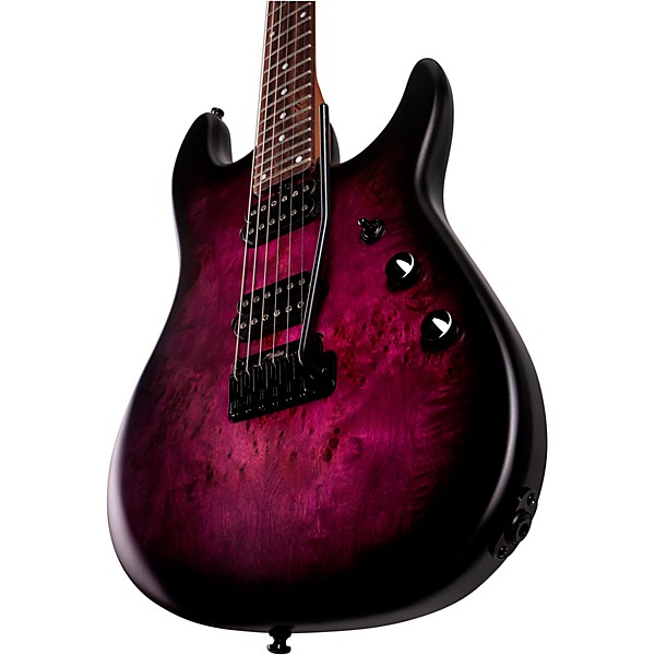 Sterling by Music Man Jason Richardson Cutlass Signature Electric Guitar Cosmic Purple Burst Satin