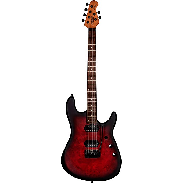 Sterling by Music Man Jason Richardson Cutlass Signature Electric Guitar Dark Scarlet Burst Satin