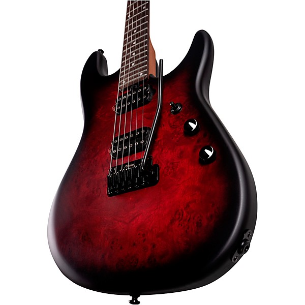 Sterling by Music Man Jason Richardson Cutlass Signature Electric Guitar Dark Scarlet Burst Satin