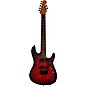 Sterling by Music Man Jason Richardson Cutlass Signature 7-String Electric Guitar Dark Scarlet Burst Satin