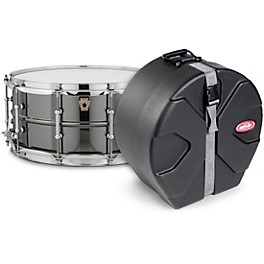 Ludwig Black Beauty Snare Drum With Tube Lugs and SKB Case