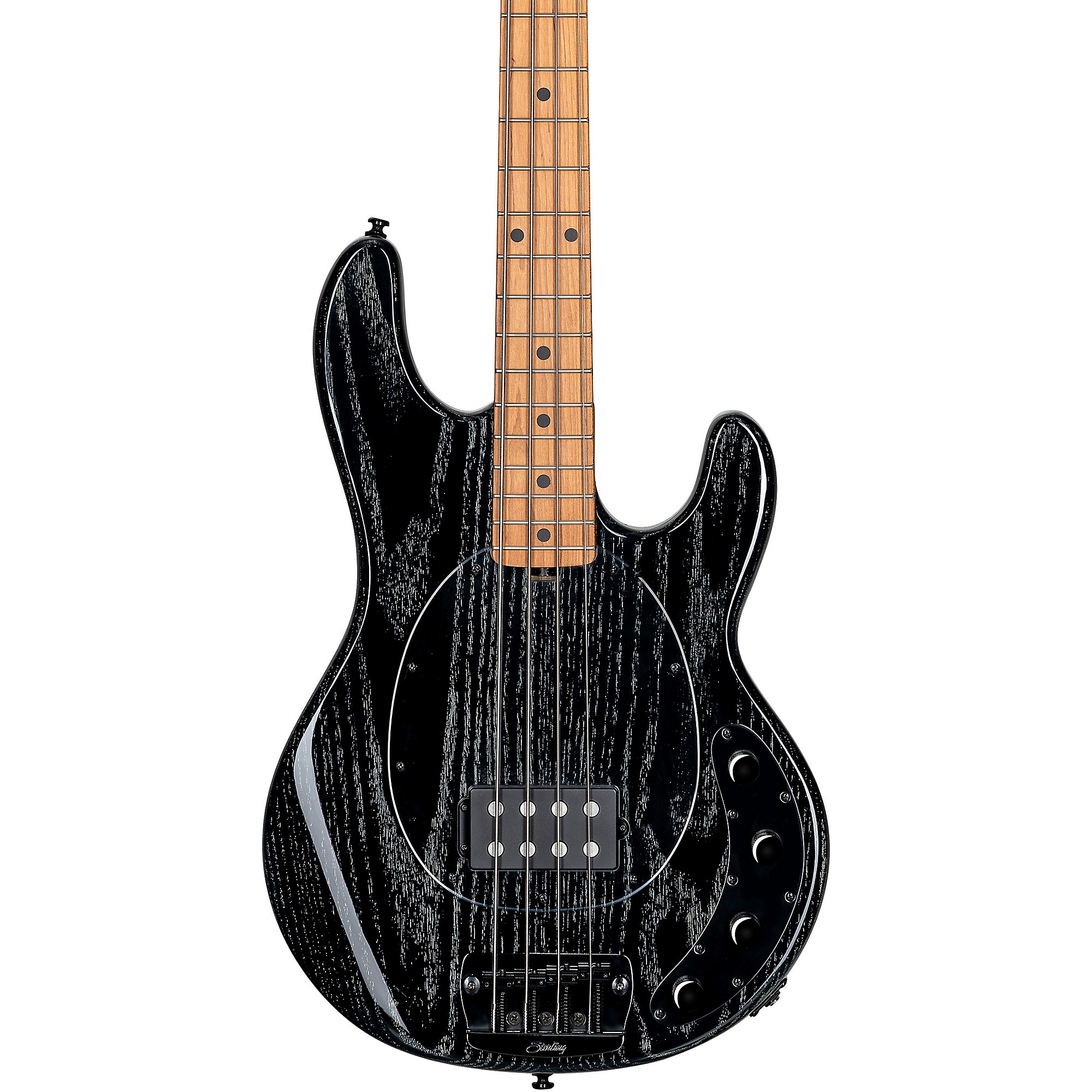 Sterling by Music Man Stingray Ray34 Sassafras Electric Bass Black ...