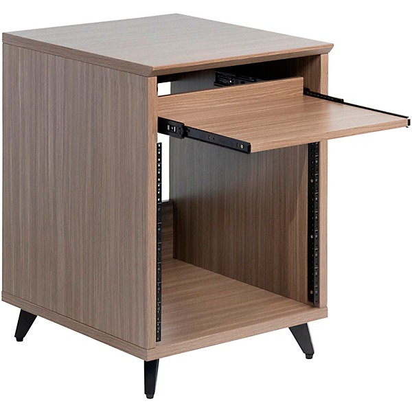 Gator Frameworks GFW-ELITEDESKRK Elite Furniture Series 10U Studio Rack Table Driftwood Grey